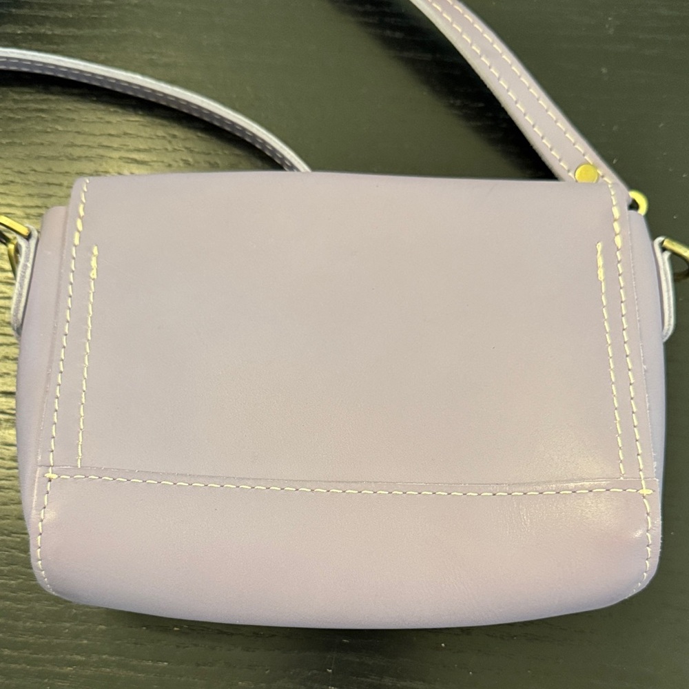 Portland Leather Lavender Metro Crossbody - Picture 2 of 3